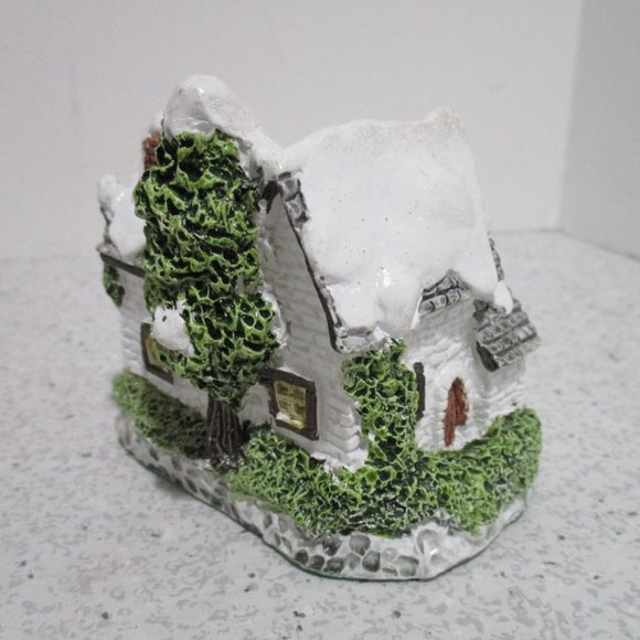 *Charming! Hampshire Manor Miniature - Museum Collection 1987 - White and Green - Picture 3 of 7